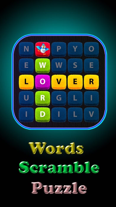 Words Scramble Game : Guess the letters Puzzle Quest with ...