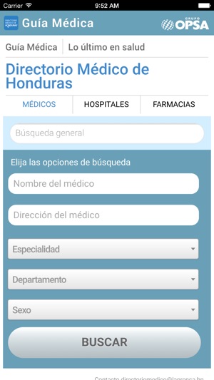 Directorio Médico de Honduras(圖5)-速報App