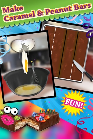 Chocolate Candy Bar Food Maker Game - Make, Decorate & Eat Yummy Chocolates Free Chef Games screenshot 3