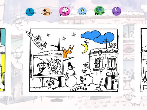 Nora The Sheep Coloring Book screenshot 2