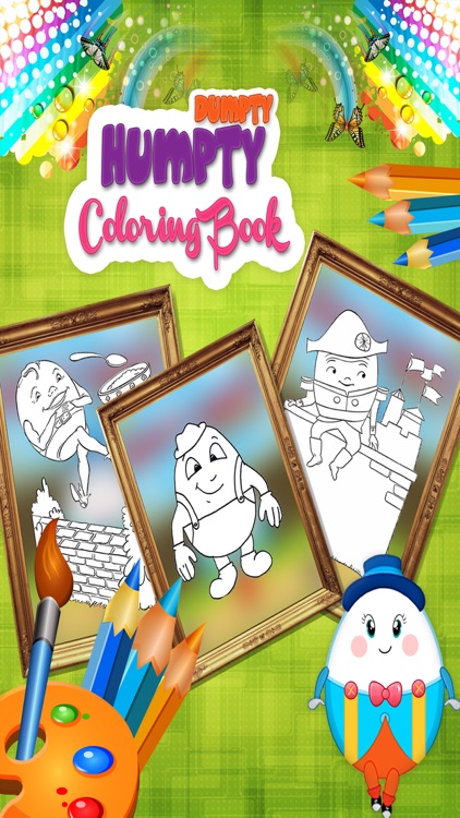 Humpty Dumpty Coloring Book For Kids