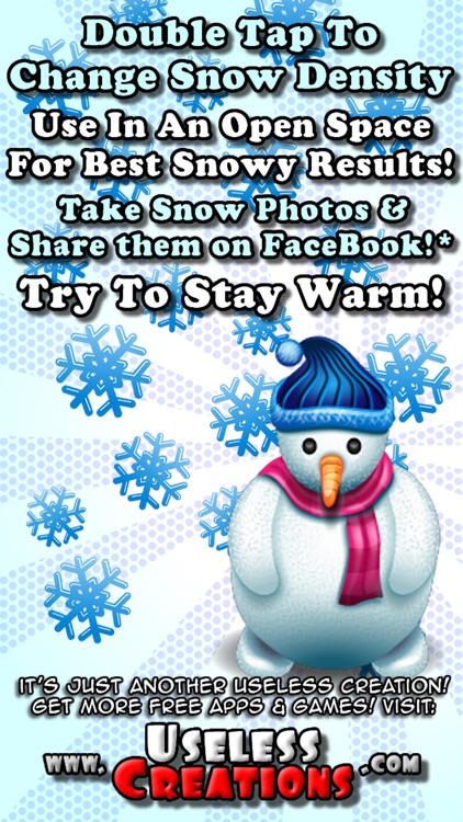 Pocket Snow Storm! A Virtual Reality Blizzard! (White Christmas Edition!)