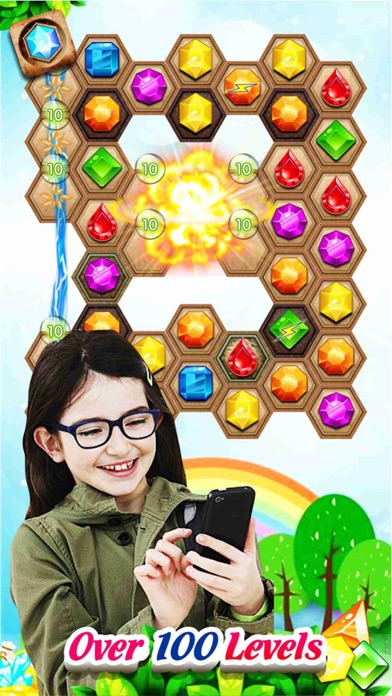 GEM JEWEL QUEST ADVENTURE II - THE BEST EDITION DIAMOND CRUSH PUZZLE ADDICTING GAMES 1.2 IOS GAME GIẢI TRÍ GEM JEWEL QUEST ADVENTURE II - THE BEST EDITION DIAMOND CRUSH PUZZLE ADDICTING GAMES 1.2 IOS
