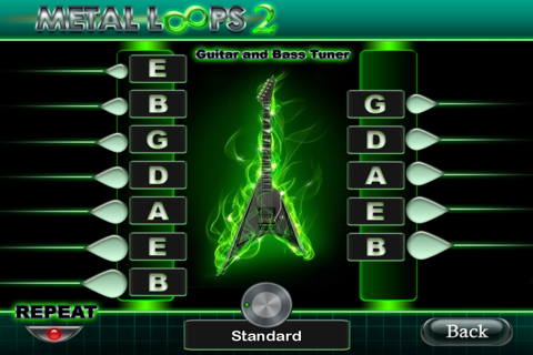 Metal Loops 2 - The best free Guitar and Drums practice app! screenshot 2