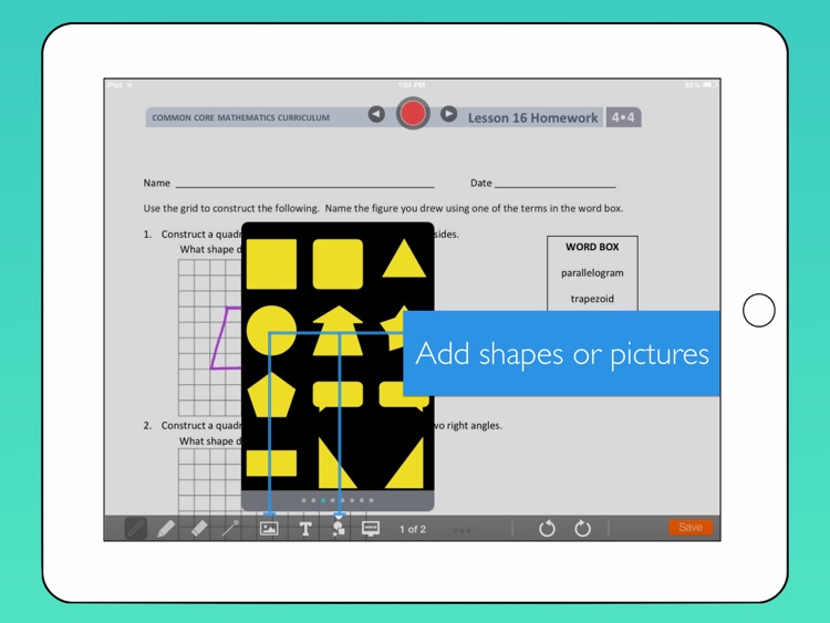 bContext - Interactive whiteboard to record & share lessons for flipped classrooms