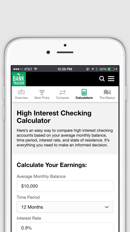 MyBankTracker - Find Top-Rated Banks and Get FREE Personal Finance Advice. screenshot-4