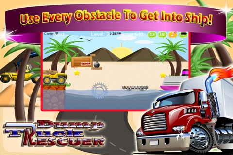 Dump Truck Rescuer PRO - Construction Trucker Vehicle In Action screenshot 4