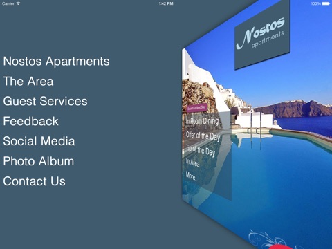 Nostos Apartments for iPad screenshot 2