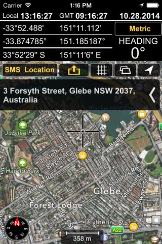 GPS Locations G9 screenshot 2