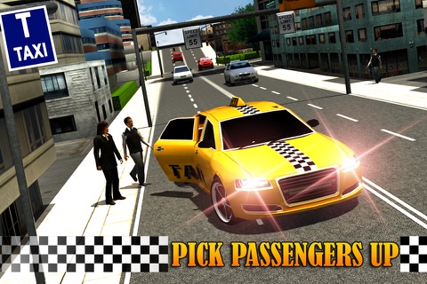 Modern Taxi Driving 3D screenshot 3