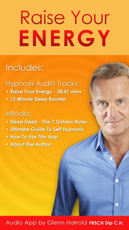 Raise Your Energy by Glenn Harrold: Self-Hypnosis Energy & Motivation screenshot-0
