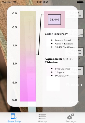 AquaScan - Digital Teststrip Reader screenshot 2