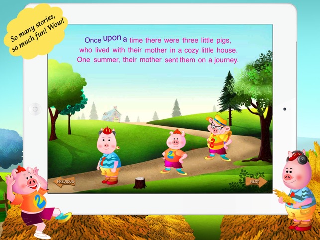 The Three Pigs for Children by Story Time for Kids(圖2)-速報App