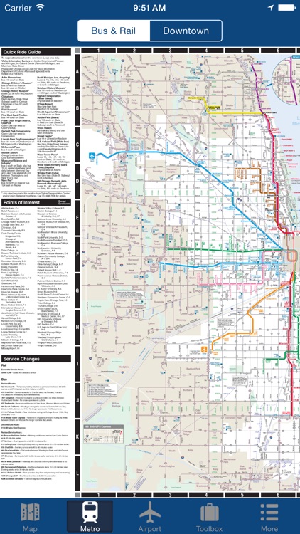 Chicago Offline Map - City Metro Airport