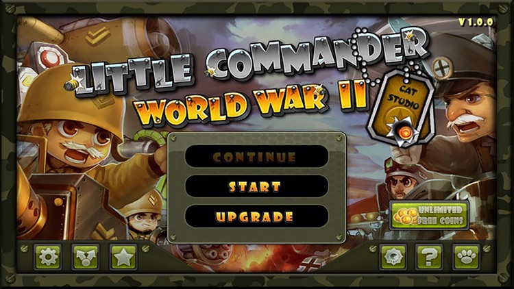 Little Commander - World War II TD screenshot-0