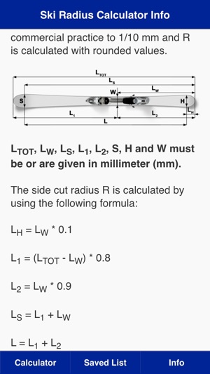 FIS Ski Radius Calculator(圖4)-速報App