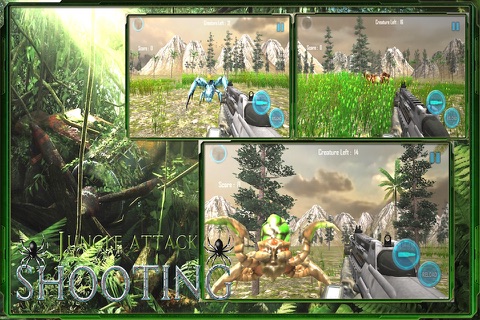 Jungle Attack Shooting : Monster Spiders War screenshot 3