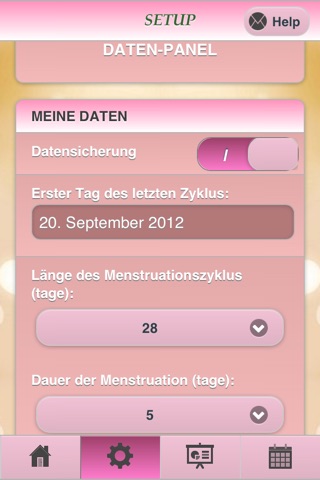 Menstruation And Fertility screenshot 3