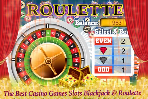 A Farm Casino Games - Slots Machine & Blackjack & Roulette screenshot 3