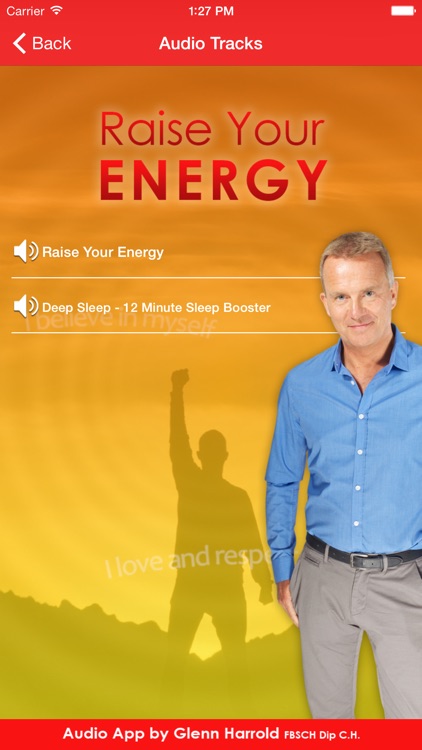 Raise Your Energy by Glenn Harrold: Self-Hypnosis Energy & Motivation