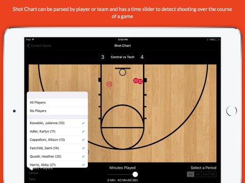 StatGeek Basketball screenshot 2
