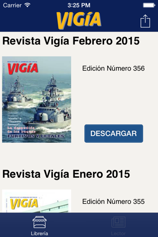 Revista Vigía screenshot 2