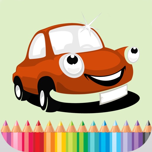 Cars Coloring Book - Kids Game Free iOS App