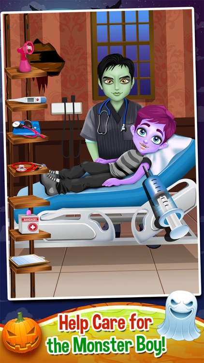 Mommy's Monster Pet Newborn Baby Doctor Salon - my new born spa care games!