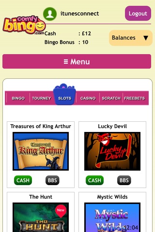 Comfy Bingo screenshot 4