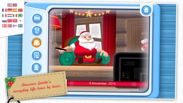 Santa's home - Join Santa Claus at his house and help him ge(圖2)-速報App