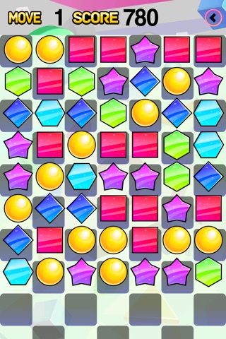 Zen Geometry Collection - A Match 3 Game To Line Up The Circles, Diamonds, and Squares FREE screenshot 4
