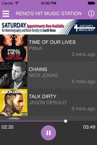 Alice 96.5 Reno screenshot 2