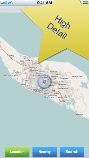 Curacao No.1 Offline Map