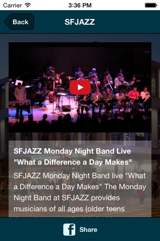 SFJAZZ screenshot 4