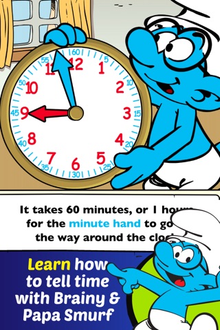 Telling Time with the Smurfs screenshot 2