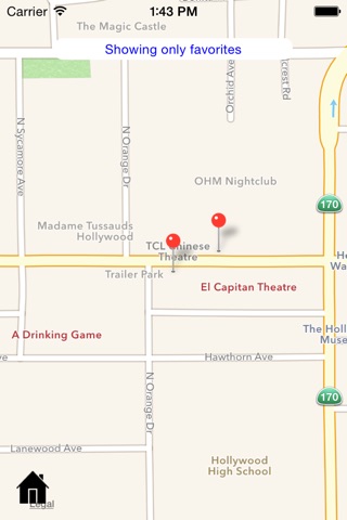 Hollywood Walk of Fame Star Walk Map Companion screenshot 3