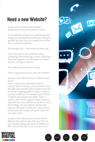 Whitespace Magazine - digital marketing guide to help your business online. screenshot 3