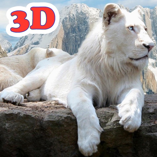 Real Lion Quest Forest Simulator 3d Icon