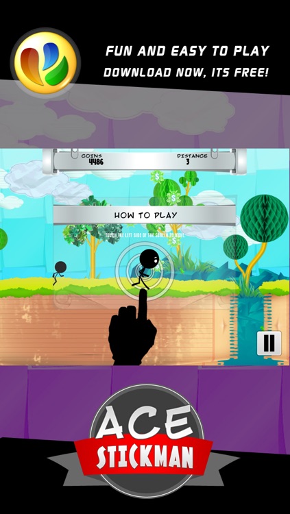 Ace Stickman Jump and Run Game screenshot-4