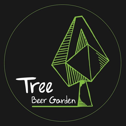 Tree beer garden icon