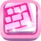 PinkKey: colorful pink predictive keyboard with autocorrect, autocomplete and prediction