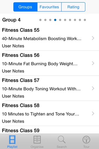 Fitness Class ! screenshot 2