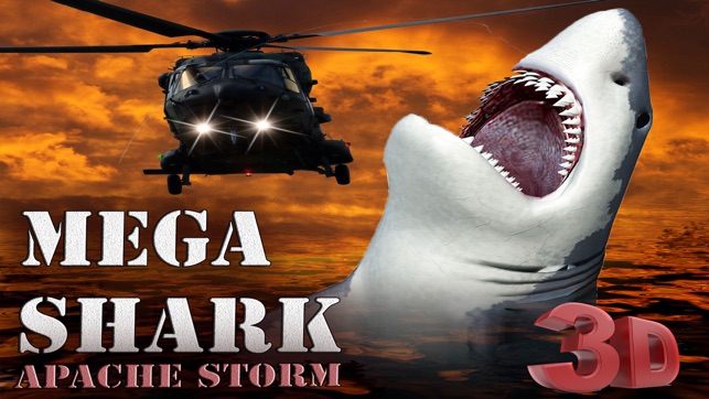 Mega Shark Apache Storm 3D  - A Deadly Deep Sea Great White (圖1)-速報App