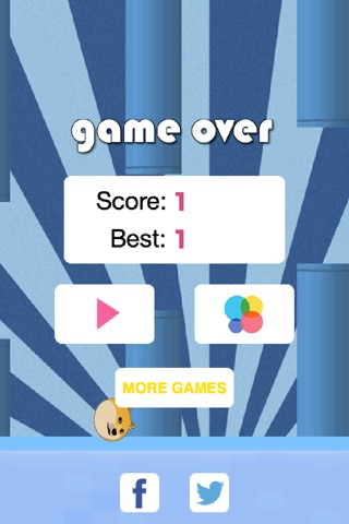 Flappy Doge - So Amaze Game, Much Bird! screenshot 4