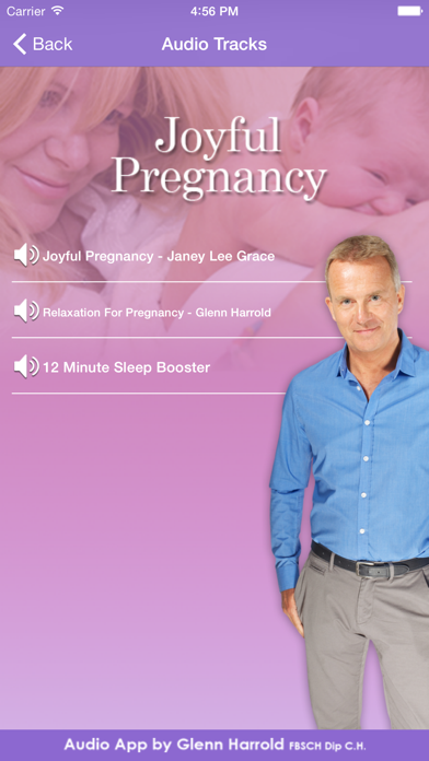 Joyful Pregnancy by Glenn Harrold & Janey Lee Grace: Pregnancy Advice & Self-Hypnosis Relaxation Screenshot 2