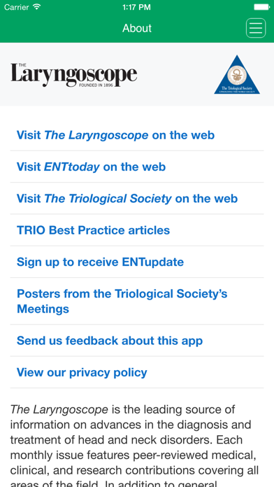 The Laryngoscope review screenshots