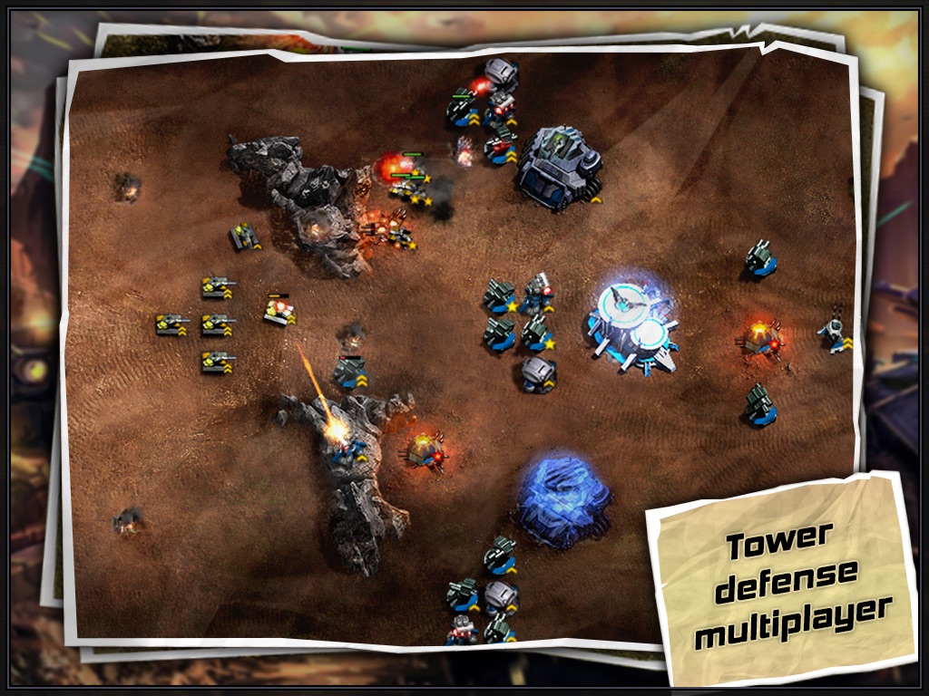 Age of Defenders - Multiplayer Tower Defense and Offense post apocalyptic RTS HD screenshot 3