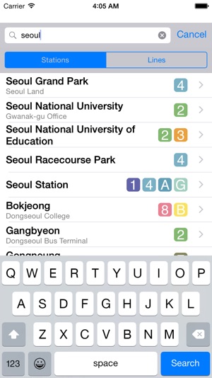 Seoul City Metro Lite - Seoul, South Korean Subway Guide(圖2)-速報App