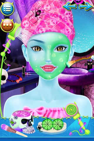 Monster Girl's Crazy Makeover Tour - Unique Makeup and Dressup Game screenshot 2