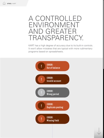 KPMG Aggregation & Reporting Tool screenshot 4